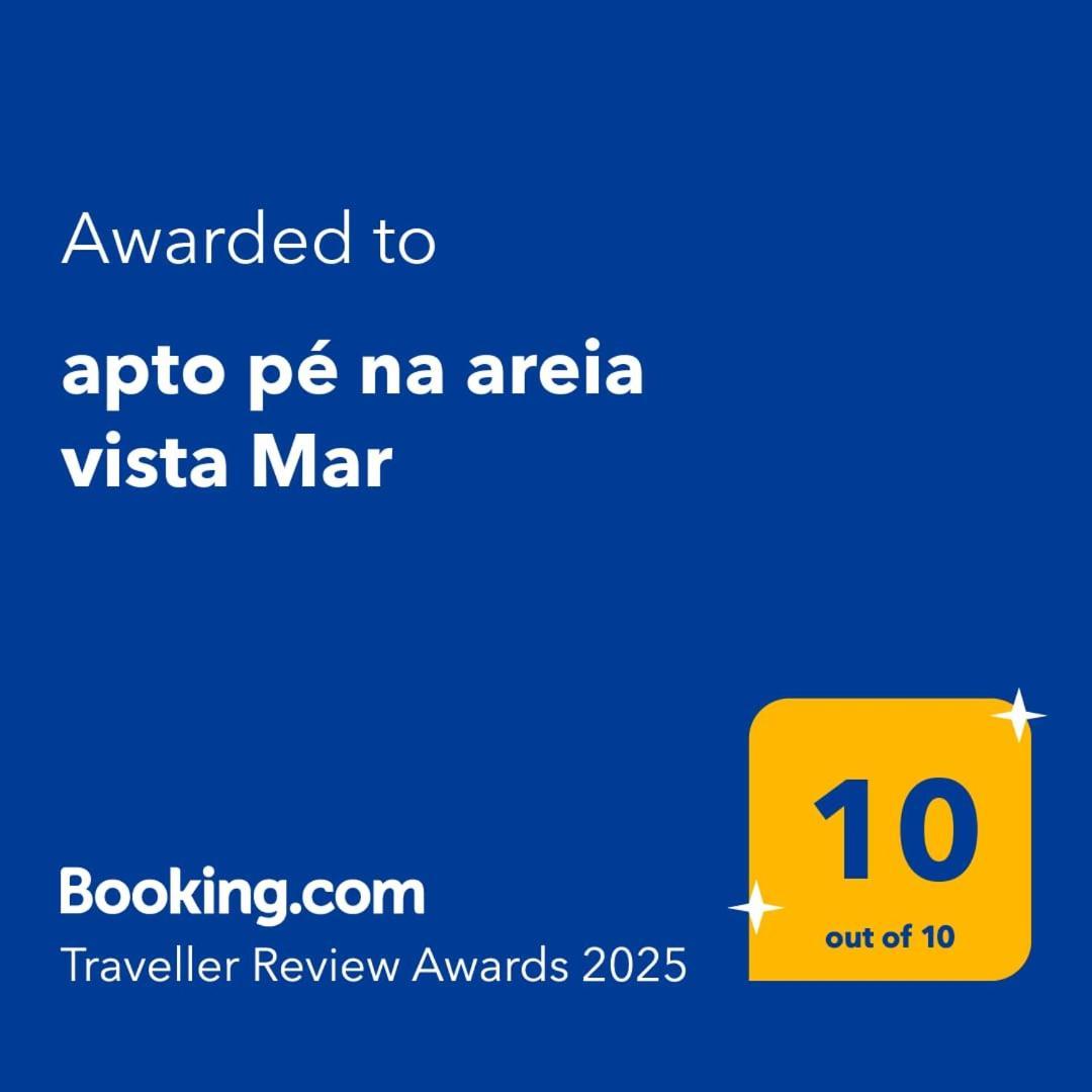 Apto Pe Na Areia Vista Mar برايا جراندي المظهر الخارجي الصورة